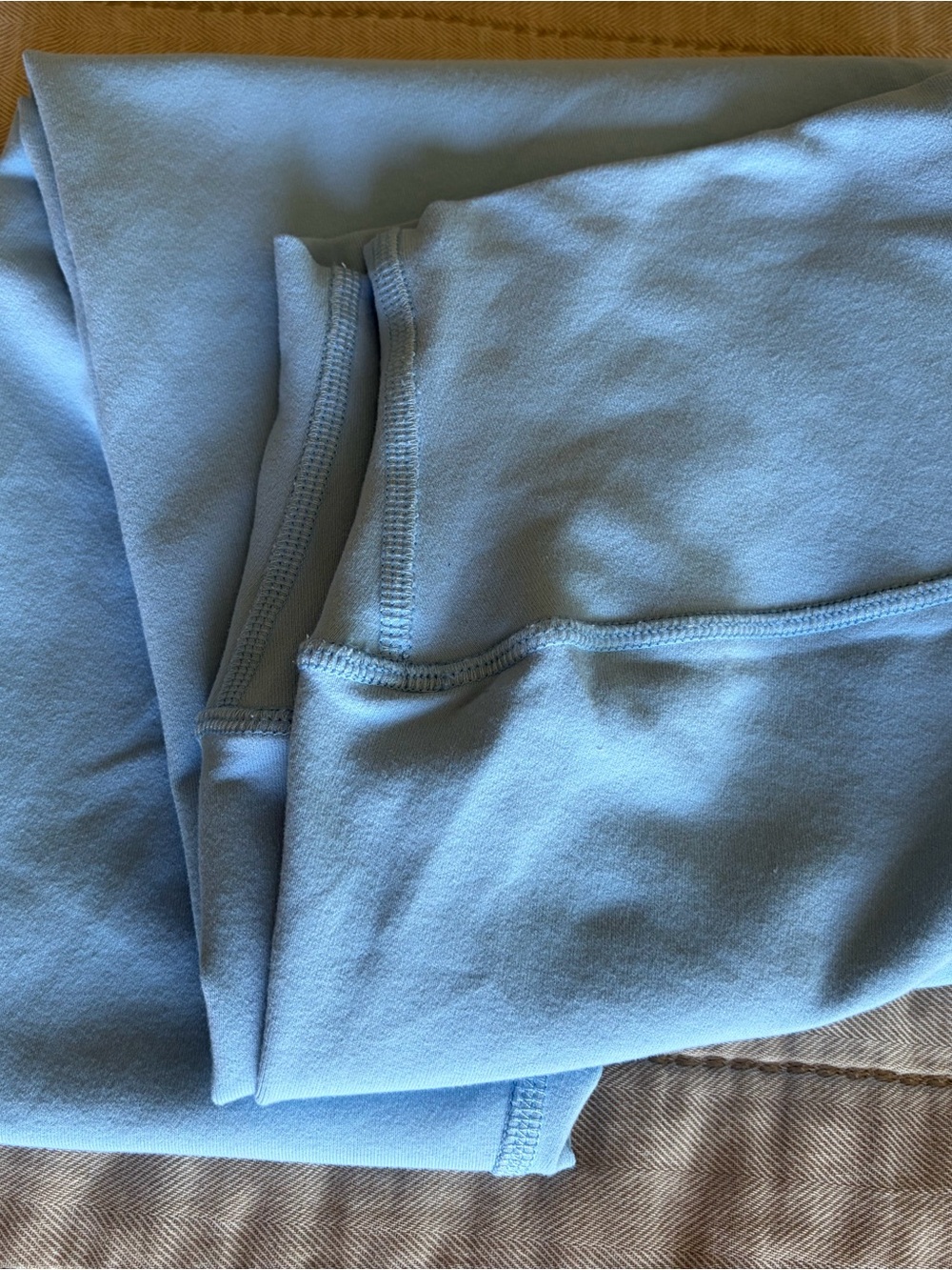 ALO Yoga Pastel Blue High-Rise Leggings